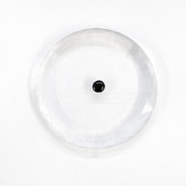 Adhesive Plate (Crystal Round Shaped) Non-Stick Coating Two-Sided