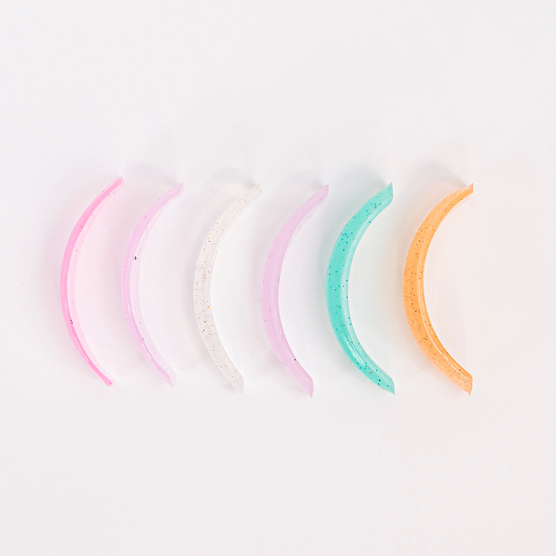 Lash Lift Soft 6 Size Mixed Color Rods Combo